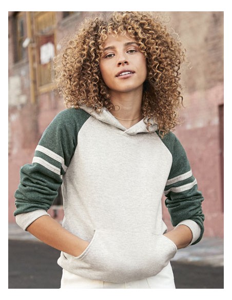JER-0S97CR0-Nublend® Varsity Colour-Block Hooded Sweatshirt 2